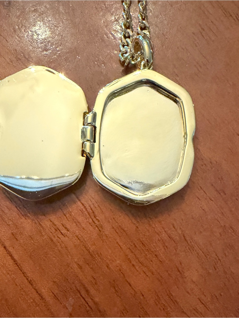 Kendra Scott Gold LoveShack Fancy Pendant Necklace - Pink Accent - Picture 5 of 5